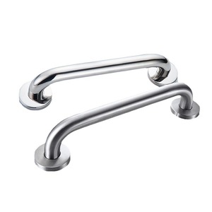 Stainless Steel <b>Grab</b> <b>Bar</b> 38cm 32mm Diameter Wall Mounted For Bathroom Safety Support - Product Image 5
