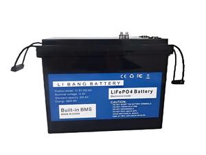 Batería LiFePO4 de 12.8V 300Ah 3.84kWh 4S1P con Carga de 200A y Descarga de 100A para Sistema Solar, RV, Marino, Carrito de Golf - Product Image 5