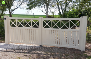 Bonita puerta batiente de aluminio recubierta de polvo con diseño de grafiti fácil de abrir cercado <span class=keywords><strong>enrejado</strong></span> y puertas producto - Product Image 4