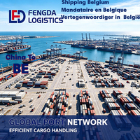 Agent maritime, logistique de conteneurs, service de dédouanement pour l'importation vers la Belgique, ports d'Anvers et de Bruges, livraison sécurisée