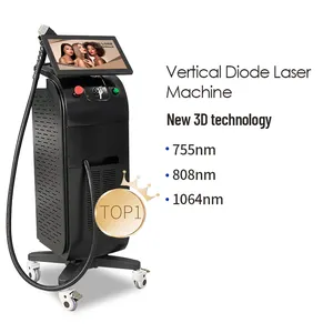 2023 novo produto à venda máquina de remoção de pelos a laser diodo preto estacionário nova máquina de tecnologia
