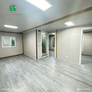 Cách nhiệt tốt <span class=keywords><strong>container</strong></span> nhà di động Mở rộng 2 phòng ngủ có thể gập lại nhà với mái nhà - Product Image 5