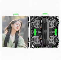 Mur vidéo LED portable pour location intérieure, installation facile pour événements, panneau d'écran LED ultra-fin pour location, fond de scène de haute qualité