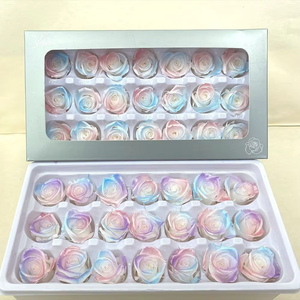 5-6 см, оптовая продажа, высокое качество, декоративные вечные сохраненные розы, цветы, бутоны, коробка, розы, 60 + цветов - Product Image 1