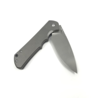 Couteau pliant à lame en acier D2, motif personnalisé, couteau cadeau pour l'extérieur