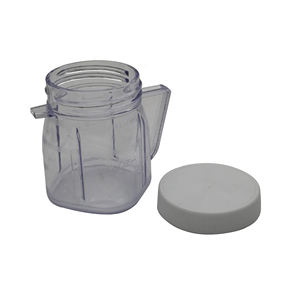 Cuchilla trituradora de hielo 4961 de repuesto de tarro de plástico <span class=keywords><strong>Oster</strong></span> 4OZ con 4937 <span class=keywords><strong>Mini</strong></span> tarro de 1 taza Compatible con licuadoras <span class=keywords><strong>Oster</strong></span> Fusion - Product Image 5