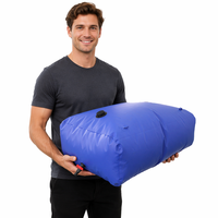 Réservoir d'eau pliable en bâche PVC haute résistance, grand volume, souple, garantie 3 ans, personnalisable