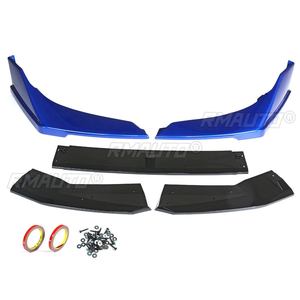 Pour Honda Civic 2019 2020 Berline – Kit de 5 pièces pour pare-chocs avant : séparateur, lèvre de pare-chocs, diffuseur, protection et déflecteur - Product Image 4