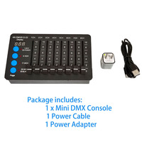 MAITE Mini Contrôleur DMX512 IP33 32 Canaux Facile à Transporter CRI60 Dimmer pour Projecteur LED Par Console d'Éclairage Scène DJ Disco Garantie 1 An
