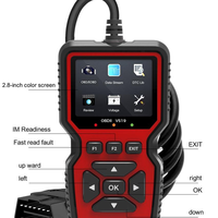 Lecteur de code moteur OBD2 V519 avec test de batterie et fonctions OBDII complètes, adaptateur OBD2 ELM327