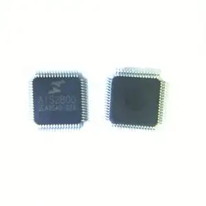 قطع غيار إلكترونيات ATS2800 QFP48 ic استريو صوت للسيارة