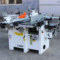 C300 5 en 1 3in1 horizontal bois bois combiné multifonction scie à table machine avec rabot