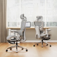 Chaises ergonomiques de luxe pour le bureau, chaise de jeu pour PC, chaise de bureau avec repose-pieds, vente en gros