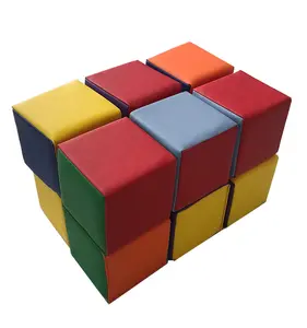 Blocs d'escalade en mousse pour enfants, équipement de gymnastique d'intérieur de haute qualité, jeu d'activité en mousse souple pour enfants