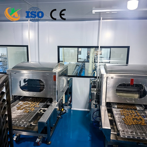 <span class=keywords><strong>Ligne</strong></span> <span class=keywords><strong>de</strong></span> production <span class=keywords><strong>de</strong></span> glaçage au chocolat à température constante continue <span class=keywords><strong>pour</strong></span> biscuits, noix et en-cas, barres chocolatées - Product Image 1