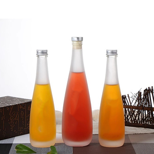 Trong Suốt Frosted Chai Thủy Tinh Cà Phê Lạnh Uống Trà Sữa <span class=keywords><strong>330</strong></span> <span class=keywords><strong>Ml</strong></span> 500 <span class=keywords><strong>Ml</strong></span> Nước Trái Cây Chai Thủy Tinh Chai Nước Khoáng - Product Image 4