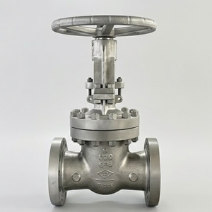 Vanne à opercule industrielle en acier inoxydable 304 316L ANSI 300LB à bride, vanne d'arrêt manuelle - Product Image 3