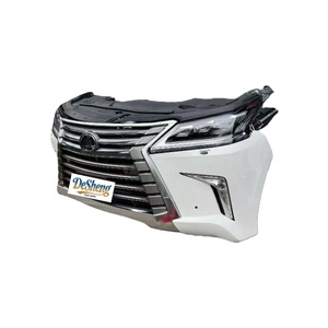 Económico y Accesible, Ensamblaje de Carrocería para <span class=keywords><strong>Lexus</strong></span> LX570, Parachoques, Parrilla, Radiador, Faro LED, Parabrisas, Guardabarros, Precio de Venta Directa - Product Image 3