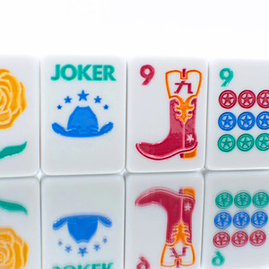 American Mahjong Tile <b>Set</b> High-End Modern Design 4-Player Luxury <b>Set</b> Custom Engraved Logo <b>Melamine</b> Entertainment - Product Image 6
