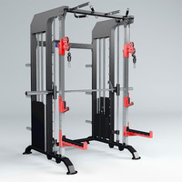 Équipement de musculation et de fitness professionnel pour la maison : Smith & Function Trainer, Rack multifonction, Machine Smith