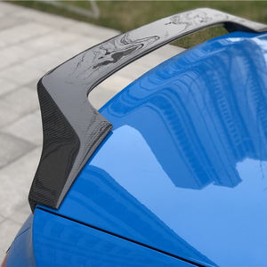 Pour 17-21 2018 2021 S4 B5 B8.5 B9 A4L <span class=keywords><strong>Audi</strong></span> A5 Spoiler S5 <span class=keywords><strong>RS5</strong></span> Pièces Aile arrière en Fiber de carbone sèche - Product Image 4