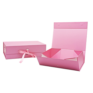 Cajas de Regalo Plegables Magnéticas Reciclables al por Mayor con Cinta y Tapa Abatible para Ropa y Regalos - Product Image 1