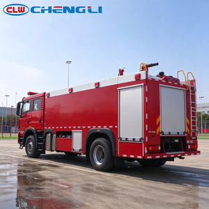 Camión de Bomberos de Alto Rendimiento 8x4, Cabina para 6 Personas, Bomba Contra Incendios de 100L/s, OEM ODM para Emergencias de Incendio en Fábricas y Puertos - Product Image 4