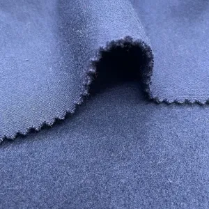 Customized Textile Fabrics Polyester Fabric Practical Spun Polyester Fleece Inside Brushed For Clothing