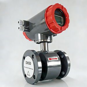 Flüssigkeits-Durchflussmesser aus Kohlenstoffstahl mit Integriertem Flansch für Hochdruck-Industrieprozessüberwachung - Product Image 1