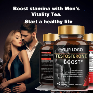 Capsules de suppléments masculins OEM - Tribulus Terrestris, Ashwagandha, Ginseng & Maca, favorisent la force, la croissance musculaire <span class=keywords><strong>et</strong></span> la vitalité - Product Image 4