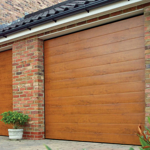 Porte coulissante horizontale en acier, <span class=keywords><strong>de</strong></span> <span class=keywords><strong>garage</strong></span>, style européen, 18x7 pieds - Product Image 1