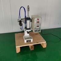 Máquina de Perfuração Pneumática com Curso Ajustável, Interruptor Manual e Automático, Usada para Estampagem, Rebitagem e Montagem por Pressão de Metais
