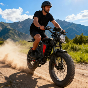 Bicicleta Eléctrica Fatbike H3 con Neumáticos Anchos, Frenos de Disco, Bicicleta de Montaña Económica, Disponible en Almacenes de EE. UU. y la UE - Product Image 5