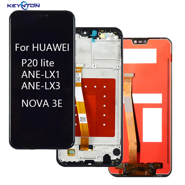 Hot Selling for Huawei P10 P20 Lite LED LCD Screen Display Assembly for P20 Lite Lcd Replacement With Good Quality