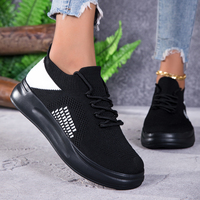 Chaussures de sport pour femmes, style chaussettes, respirantes, en tissu extensible, légères, avec amorti doux, pour le printemps, l'été et l'automne