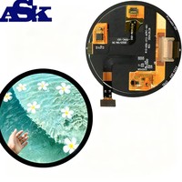 Écran AMOLED rond de 1,51 pouces avec bouton rotatif et encodeur |   Module d'écran tactile SPI 466*466