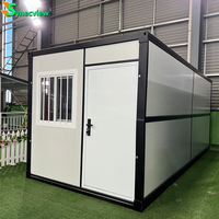 Maison préfabriquée de luxe en conteneur maritime, 1 chambre, 1 salle de bain, maison en conteneur en kit pour habitation résidentielle