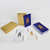 Cartes à jouer publicitaires multicolores avec logo personnalisé, cartes de jeu en papier pour des fins éducatives et financières, impression