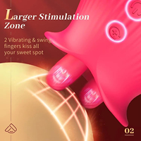 Leistungsstarkes Vibrator-Spielzeug für Frauen Lecken Saugen Vakuum-Stimulator Oral Nippel Klitoris Sauger Sexspielzeug für Erwachsene Frauen