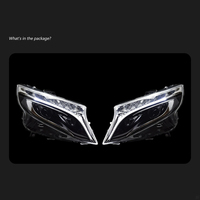 Lampu Depan DRL Untuk Mercedes-Benz Vito W447 2013-2019 Mercedes Lensa Proyektor LED Dinamis