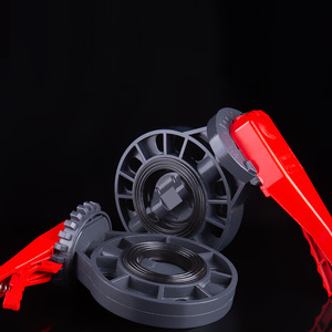 วาล์วผีเสื้อพีวีซี 63-200 มม. แบบหนีบ สำหรับระบบน้ำในงานชลประทานและประมง - Product Image 1