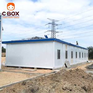 Cbox Moderna Oficina Prefabricada Portátil, Casas Pequeñas Modulares, Dormitorio para Trabajadores, Almacén, Casa Contenedor Desmontable - Product Image 3