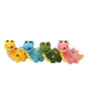 Manufacturers Wholesale Custom Embroidered Dinosaur Keychain Pendant Plush Toys Claw Machine Doll
