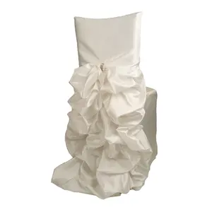 Chair covers for weddings with ruffles decorations for events party supplies