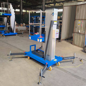 Leepa Fabrika Doğrudan Satış Hidrolik Asansörlü Elektrikli Tek Mastlı Alüminyum Alaşımlı Havadan Çalışma Platformu 10m Maksimum Yükseklik - Product Image 6