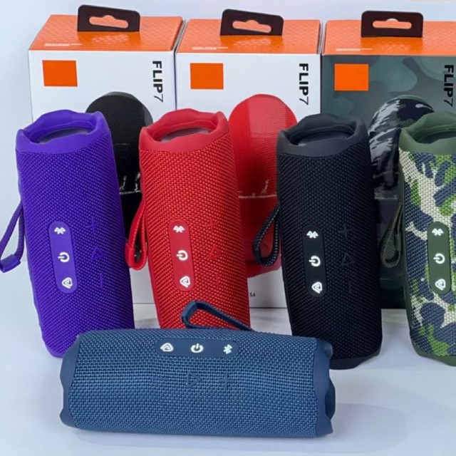 GENCE FLIP7 Cross-border Application 7 Kaleidoscope Tube 7 Generation New Wireless 5.0 10W Output Power Portable Speaker