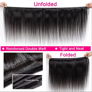 Mèches de Cheveux Humains Brésiliens Bruts Fournisseurs Échantillons Gratuits Bundles avec Closure HD Frontale Extensions de Cheveux Humains Cuticules Alignées Tissages de Cheveux - Product Image 6
