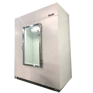 Réfrigérateur commercial à porte vitrée verticale personnalisé, 1 porte, avec ventilateur de refroidissement, pour boissons, fabriqué par un fabricant - Product Image 1