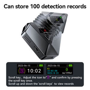 MRB2 뜨거운 판매 휴대용 휴대용 디지털 알코올 탐지기 측정기 검사기 호흡 측정기 알코올 측정기 - Product Image 5