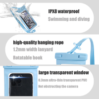 Étui de protection étanche en PVC Yuanfeng pour téléphone portable, idéal pour la piscine – Échantillon gratuit – Ventes flash